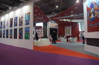 第十届中国国际影视动漫版权保护贸易博览会上的广东动漫风采